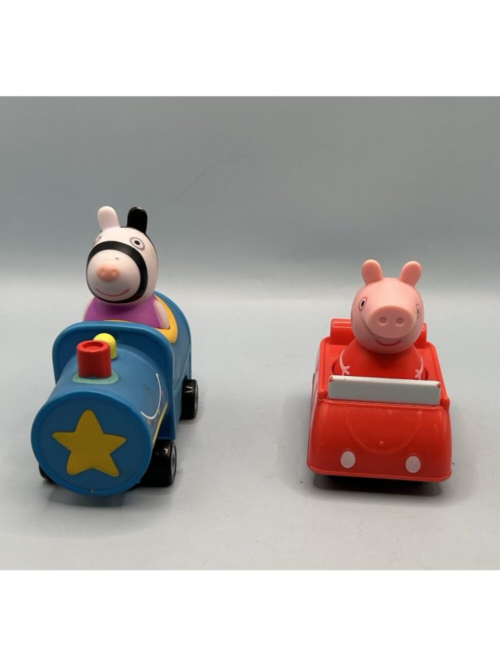 Peppa Pig Free Wheelin Little Buggy Cars Lot Of 2